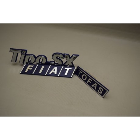 Bagaj Kapağı Tipo Sx Fiat Tofaş Yazısı Takımı